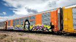 BNSF 27376 TTGX 693660 Con Grafiti 